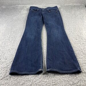 Gap 1969 Perfect Boot Jeans Womens 26 2a Dark Wash Low Rise Bootcut Denim